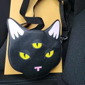 Loungefly 3 eyed cat purse